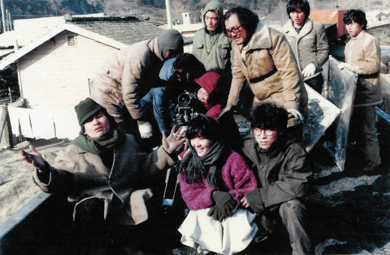 <고래사냥>(배창호, 1984)에서 석탄차를 타고 도주하는 장면