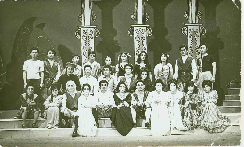 1972년 7월 공연한 극단 성좌의 연극 <돈 후안>